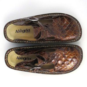 Alegria Classic Clog in Patent Leather Croc Size 36 (US 6-6.5)